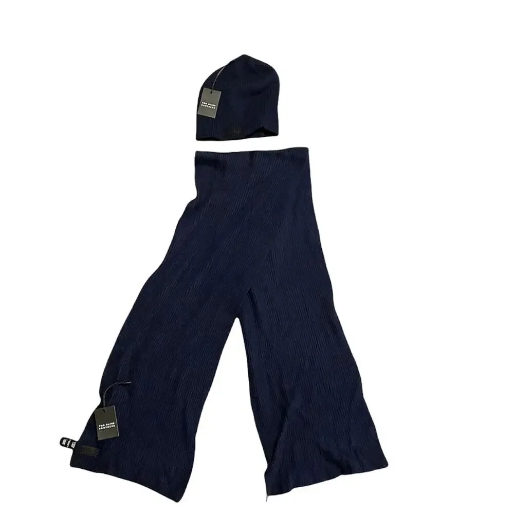 Two Blind Brothers Hat & Scarf Set